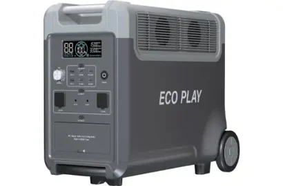 Eco Play Portable Power Station, 3840Wh LiFePO4 Battery