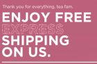 DAVIDsTEA Free Express Shipping
