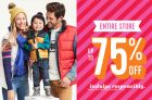 Old Navy – Entire Store Up To 75% Off