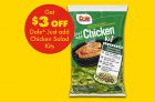 Dole Just Add Chicken Salad Kit Coupon