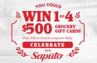 Celebrate with Saputo Contest