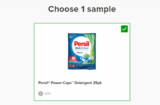 Free Full Size Persil Power-Caps Detergent