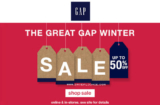 The Great GAP Winter Sale