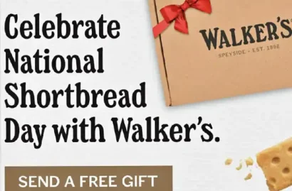 Free Box of Walker’s Shortbread Cookies