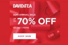 DAVIDsTEA Semi-Annual Sale