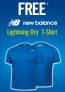 FREE New Balance Lightning Dry T-Shirt