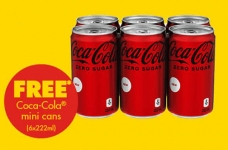 Free Coca-Cola Mini Cans Coupon from No Frills