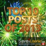 Top 10 Coupons, Freebies & Contests of 2013