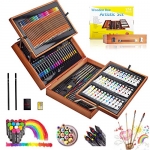 174 PCS Portable Inspiration & Creativity Coloring Art Set