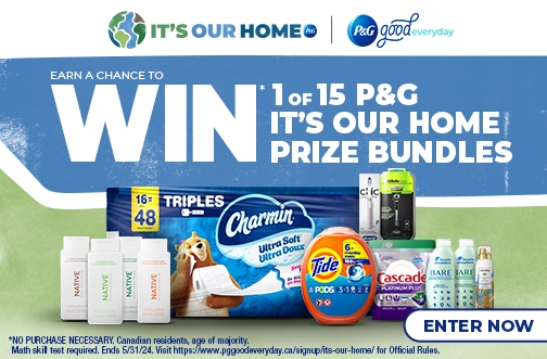 P&G Good Everyday Contest | Its our Home Contest
