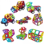 261 Pieces Magnetic Building Blocks Set Educational Stacking Tiles Creative Imagination Development Toys