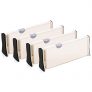 Good Love 4-Pack Adjustable Drawer Dividers Organizer Separators