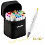 Ohuhu Double Tipped Alcohol Brush Sketch Markers, 48 Colors