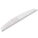 7 1/2 Inch Pet Stainless Steel Grooming Comb, Curve Comb