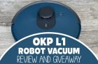OKP L1 Robot Vacuum Review & Giveaway