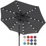 ABCCANOPY 9FT Patio Umbrella with 32LED Lights