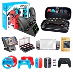 OIVO 12 in 1 Accessories Bundle Kit for Nintendo Switch