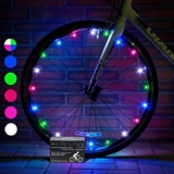 Activ Life 2-Tire Pack LED Bike Wheel Lights with Batteries Included