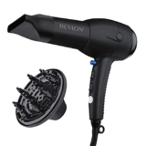 Revlon 1875W Ultra Lightweight Ionic Ceramic Dryer, Black
