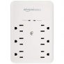 AmazonBasics 6 Outlet Wall-Mount Surge Protector