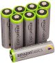 AmazonBasics AA High-Capacity Rechargeable Batteries (8-Pack) Pre-charged
