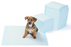 AmazonBasics Pet Training and Puppy Pads, Regular – 150-Count