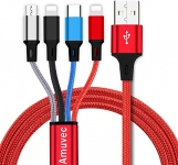 Amuvec Multi USB Charging Cable (2 Pack)