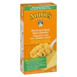 Annie’s Homegrown Shells with Real Aged Cheddar Macaroni & Cheese, 170 Grams
