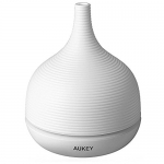 AUKEY Essential Oil Diffuser, 500ml Aromatherapy Diffuser with Time Setting and Color LED Lights Changing