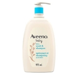 Aveeno Baby Body Wash and Shampoo, 975ml