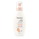 Aveeno Ultra Calming Foaming Face Wash and Makeup Remover, 177 mL