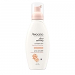 Aveeno Ultra Calming Foaming Face Wash and Makeup Remover, 177 mL