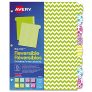 Avery Big Tab Reversible Paper Dividers for 3-Ring Binders, 8 Tabs, 1 Set, Brights