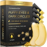 AVJONE 24K Gold Eye Mask – 30 Pairs