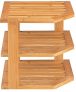 Bamboo Corner Shelf Storage Organizer – 3 Tier