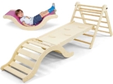 bbgroundgrm Beech Triangle Set Climber, 5 in 1