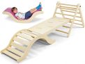 bbgroundgrm Beech Triangle Set Climber, 5 in 1