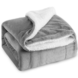 BEDSURE Sherpa Throw Blanket