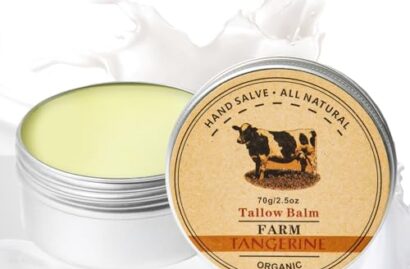 Tallow Balm 100% Grass Fed Beef Tallow for Skin(70g/2.5oz)