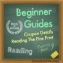 Beginner Guide: Coupon Details – The Fine Print