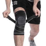 Berter Knee Support with Non-slip Adjustable Pressure Strap for Men Women