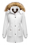 Beyove Womens Hooded Warm Winter Coats with Faux Fur