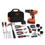 BLACK + DECKER LDX120PK Lithium Drill and Project Kit, 20-volt