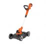 BLACK+DECKER 3-in-1 String Trimmer/Edger & Lawn Mower, Corded