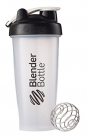 BlenderBottle Classic Loop Top Shaker Bottle, Clear Black, 28-Ounce