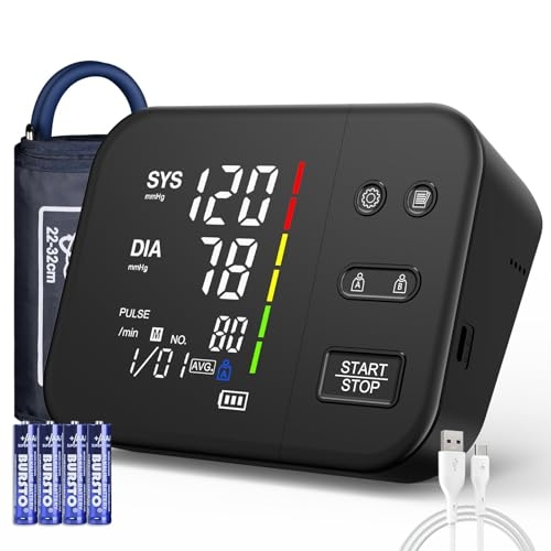 Blood Pressure Machine with Pulse Rate Machine for Home Use with Voice