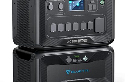 BLUETTI Expandable Power Station AC300 and B300 External Battery Module