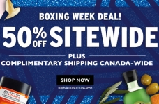 The Body Shop Boxing Week Sale