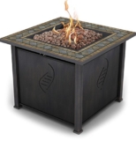 Bond Rockwell Gas Fire Table, 30-Inch