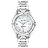 Bulova Women’s Japanese-Quartz Mother-of-Pearl Watch